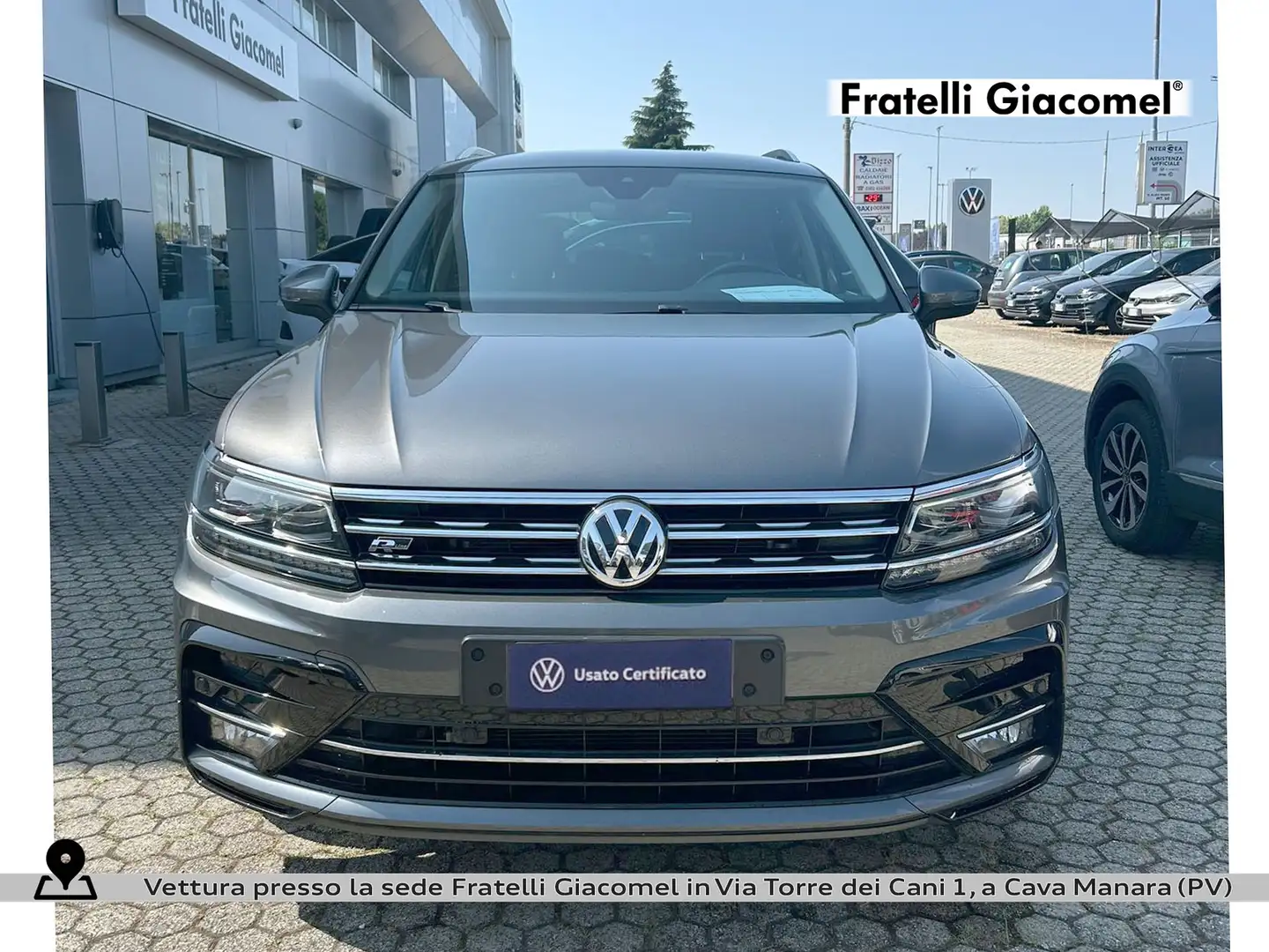 Volkswagen Tiguan 2.0 tdi advanced r-line exterior pack 150cv dsg Gris - 2