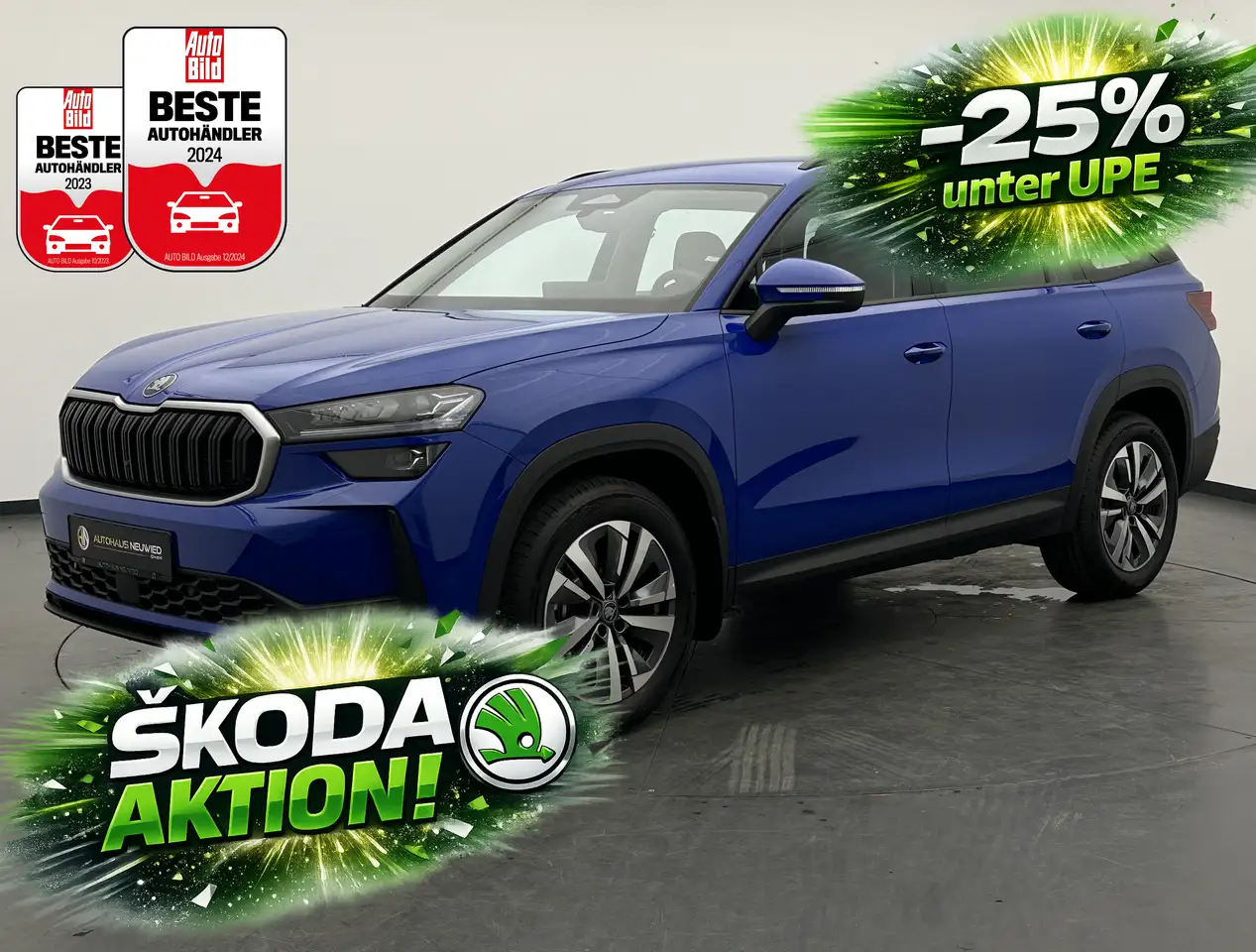 Skoda Kodiaq Kodiaq 1.5 TSI DSG +NAV+MATRIX+7-SITZER+CAM+AHK+ — миниатюра 1