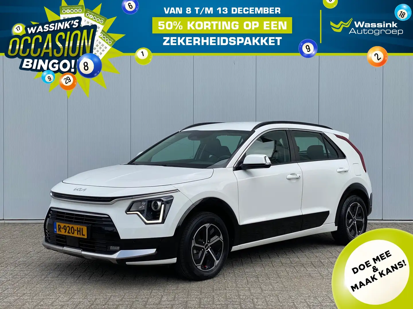 Kia Niro | 1.6 GDi Hybrid 141pk DCT6 DynamicLine | Camera | Blanc - 1