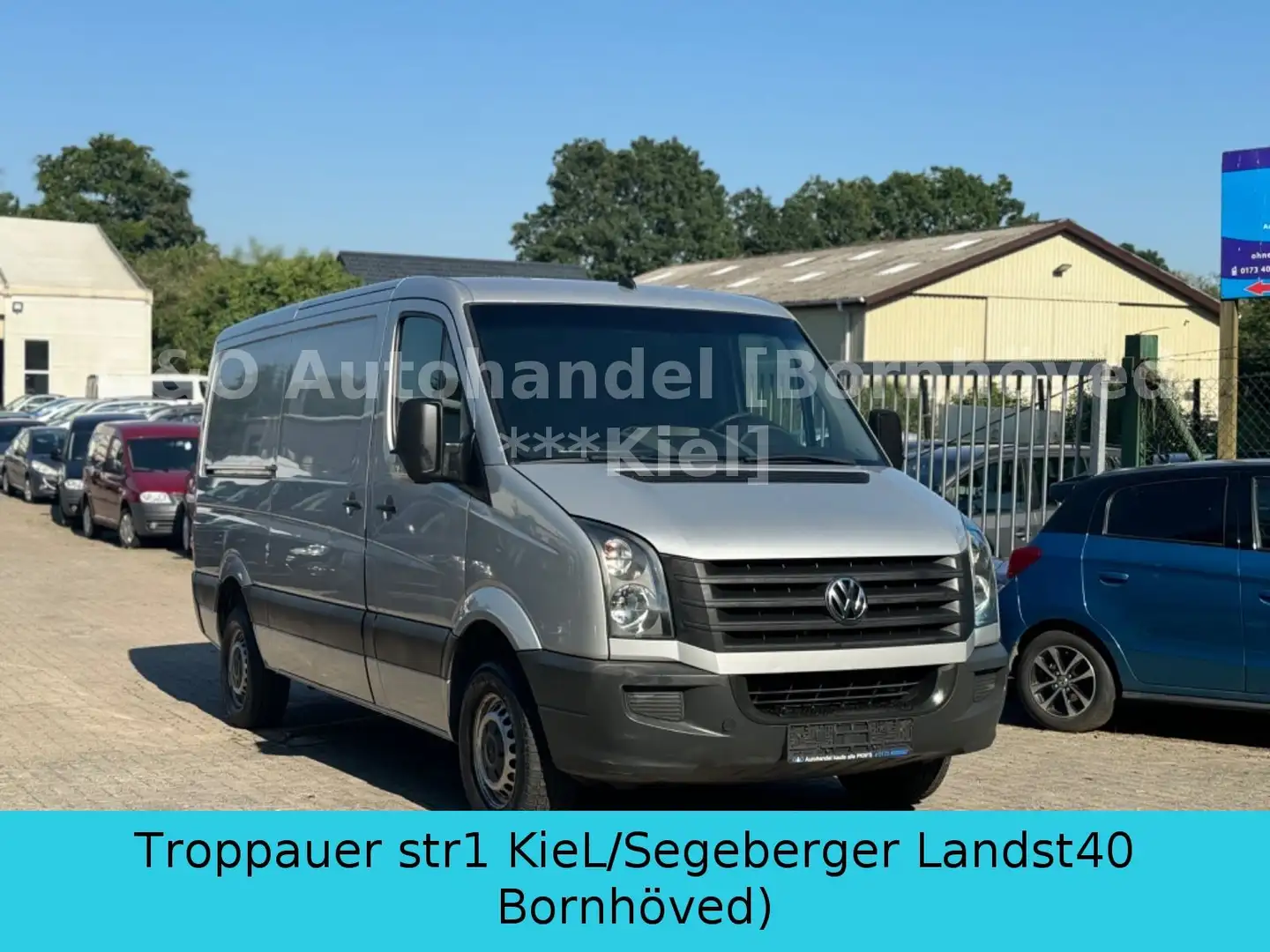 Volkswagen Crafter Kasten 35mittel L2H1*Klima*Tüv Neu*Euro5 Plateado - 1