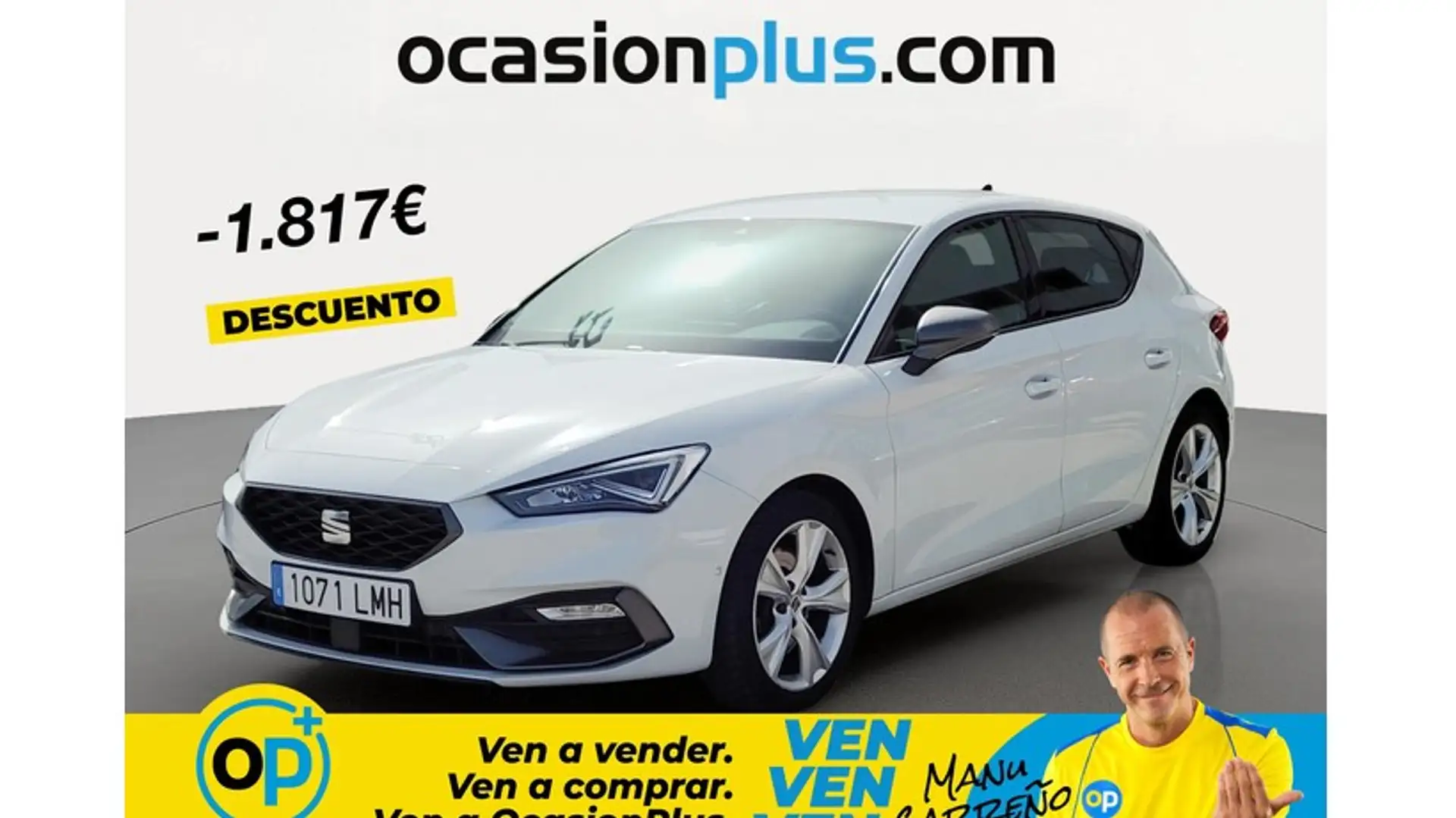 SEAT Leon 1.5 TSI S&S FR 150 Blanco - 1