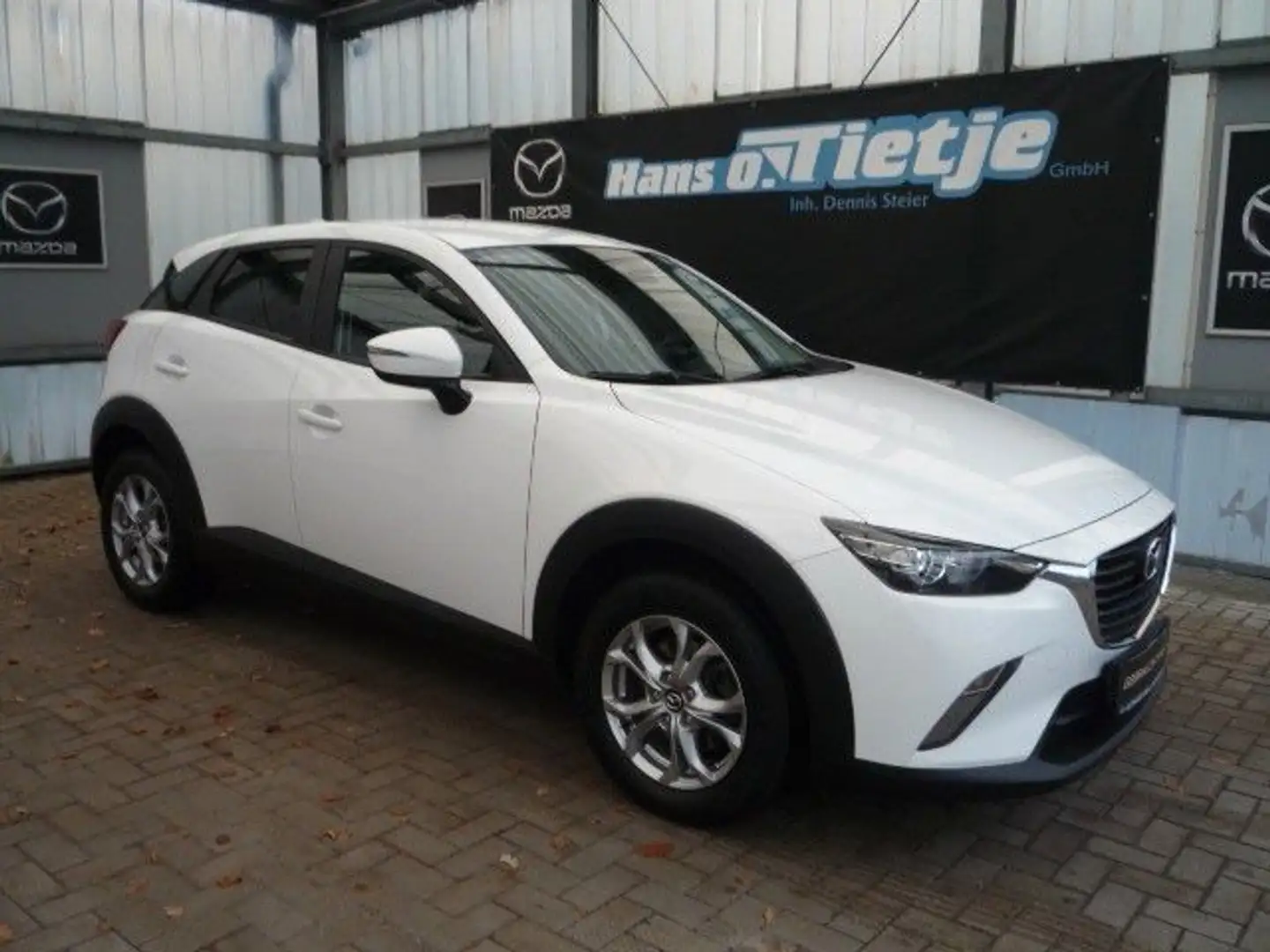Mazda CX-3 Center-Line*Navi*Klima*Alu*Sitzheizungen Weiß - 2