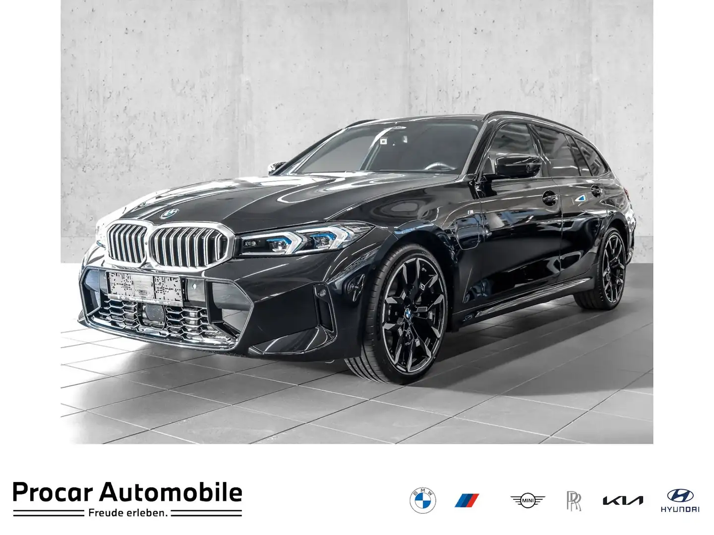 BMW 330 e xDrive M Paket + Pano + H/K + 19" + DA Prof Czarny - 1