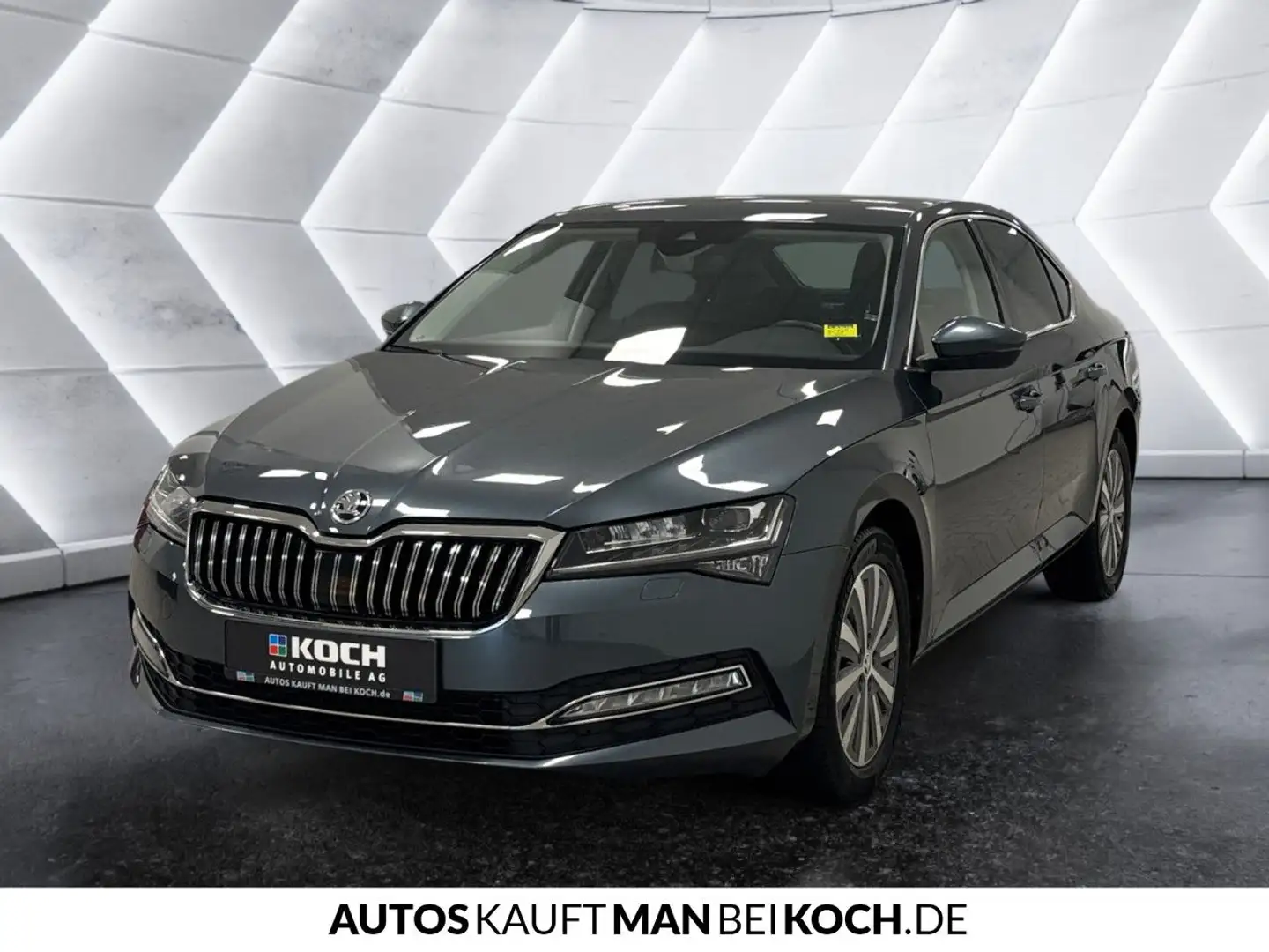 Skoda Superb Limo 1.5 TSI MATRIX PDC KLIMAAUT MEMORY Grau - 2