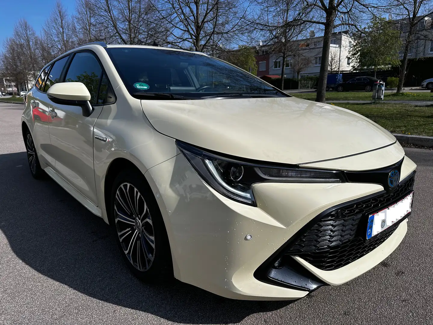 Toyota Corolla Hybrid Team D*LEDER*TAXIPACKET*PDC*1.HAND*ALU*WR Weiß - 1