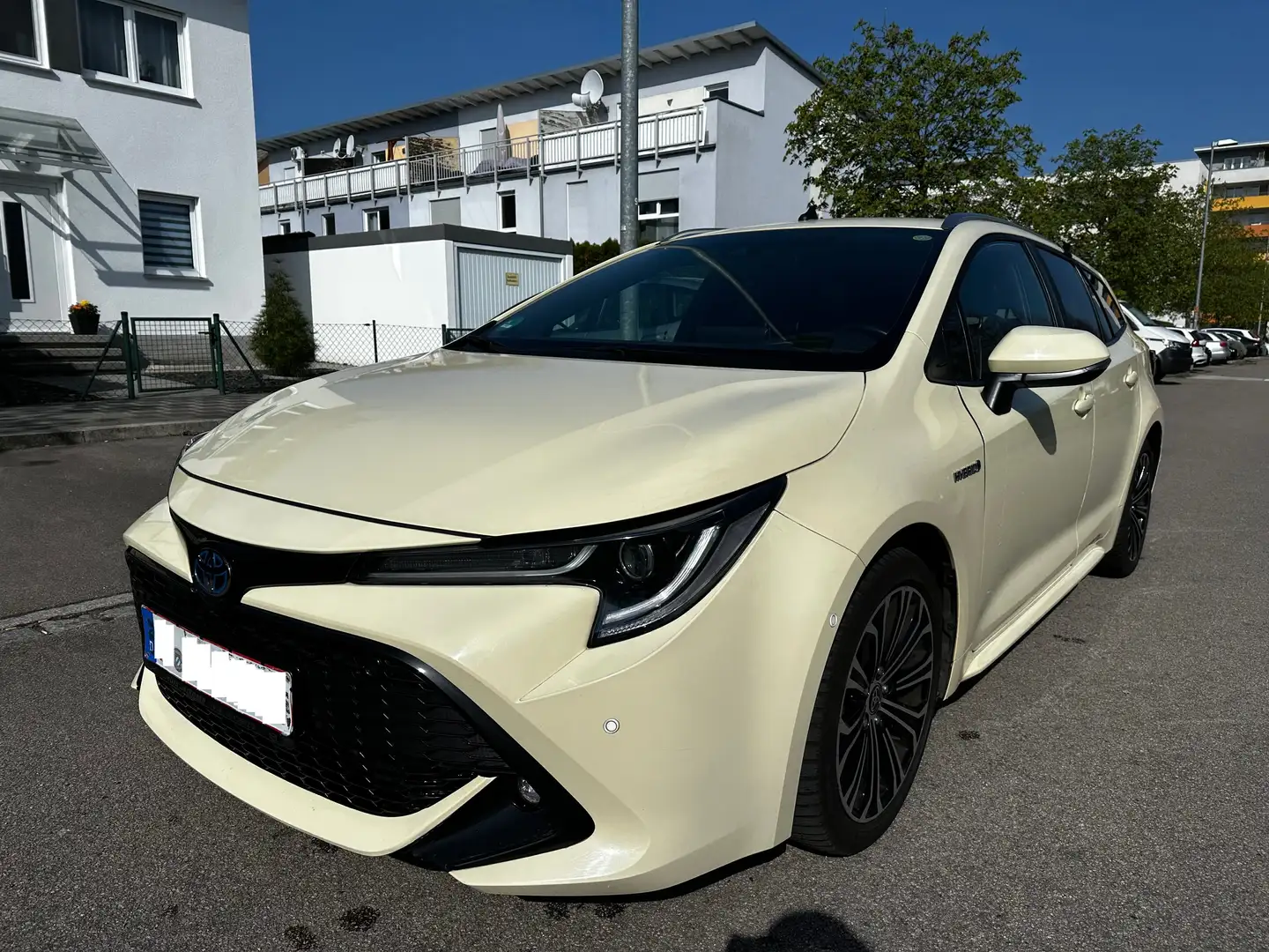 Toyota Corolla Hybrid Team D*LEDER*TAXIPACKET*PDC*1.HAND*ALU*WR Weiß - 2