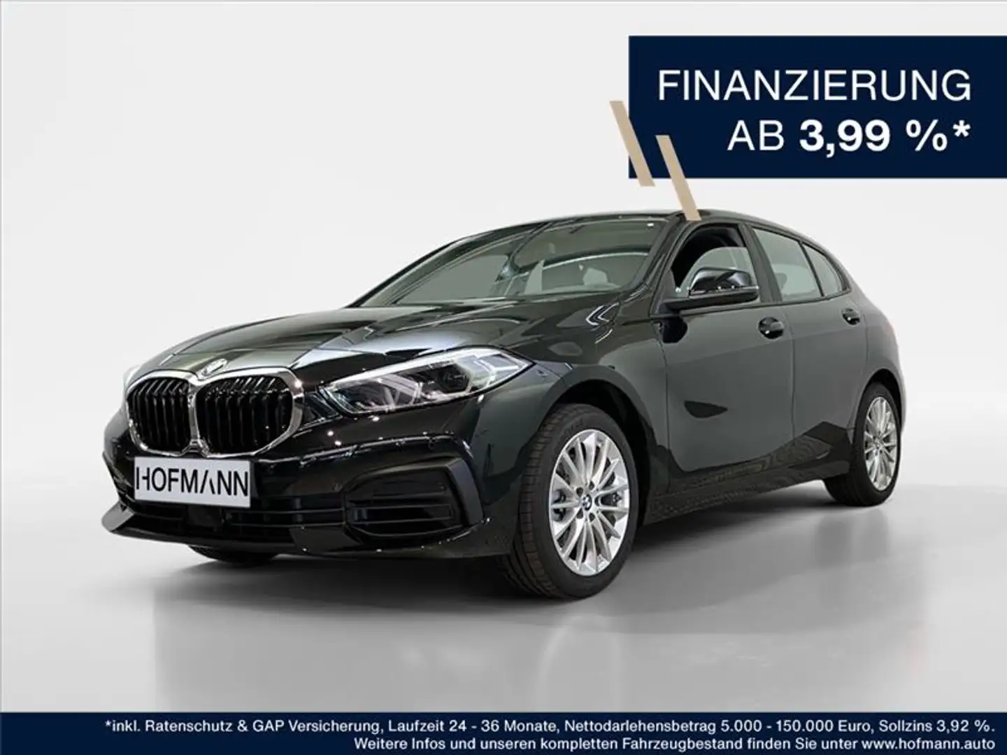 BMW 116 Advantage Schwarz - 1