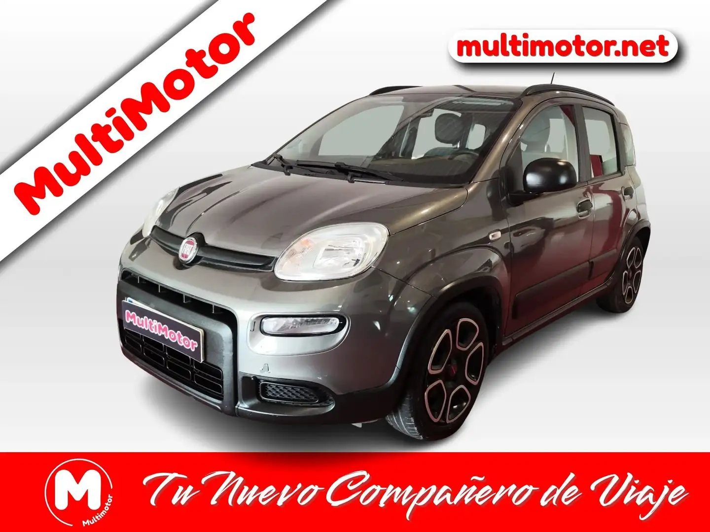 Fiat Panda 1.0 Gse Sport Hybrid Gris - 1