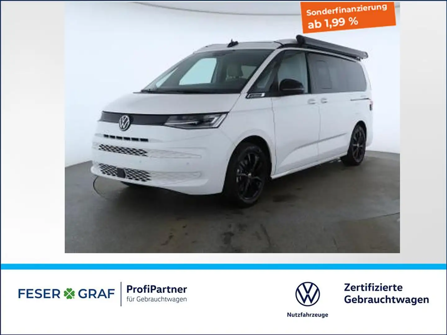 Volkswagen T7 California 1.5TSI eHybrid BeachTour 4x4 DSGAHK ACC LED Rückfa Weiß - 1
