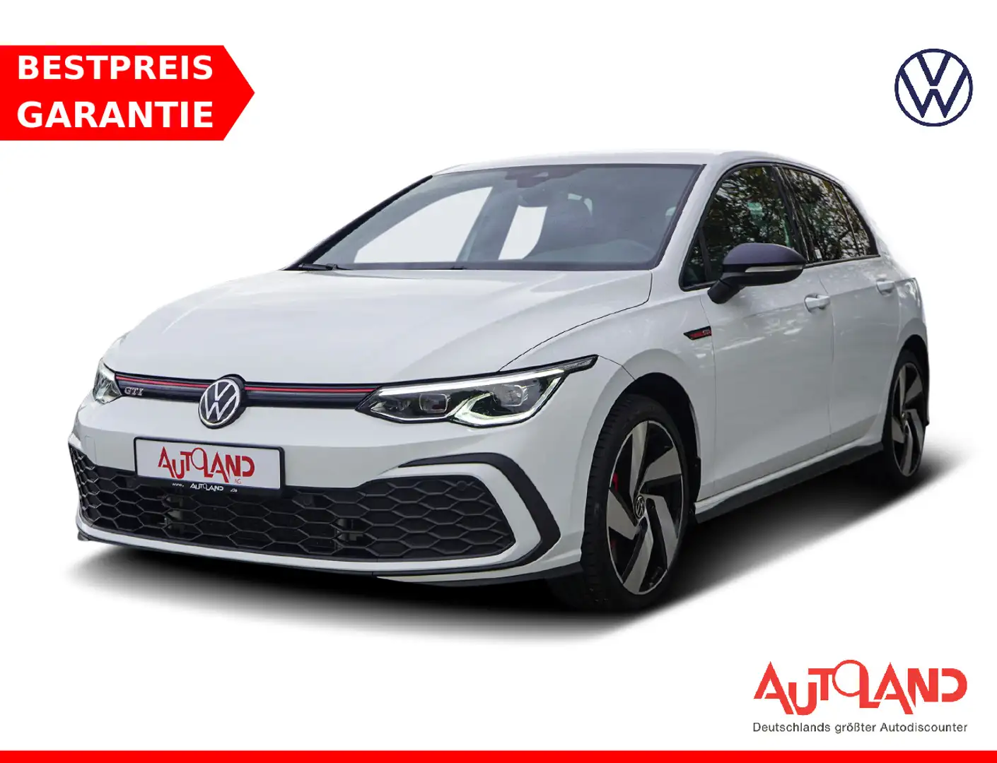 Volkswagen Golf VIII 2.0 GTI DSG LED ACC Navi Kamera Weiß - 1