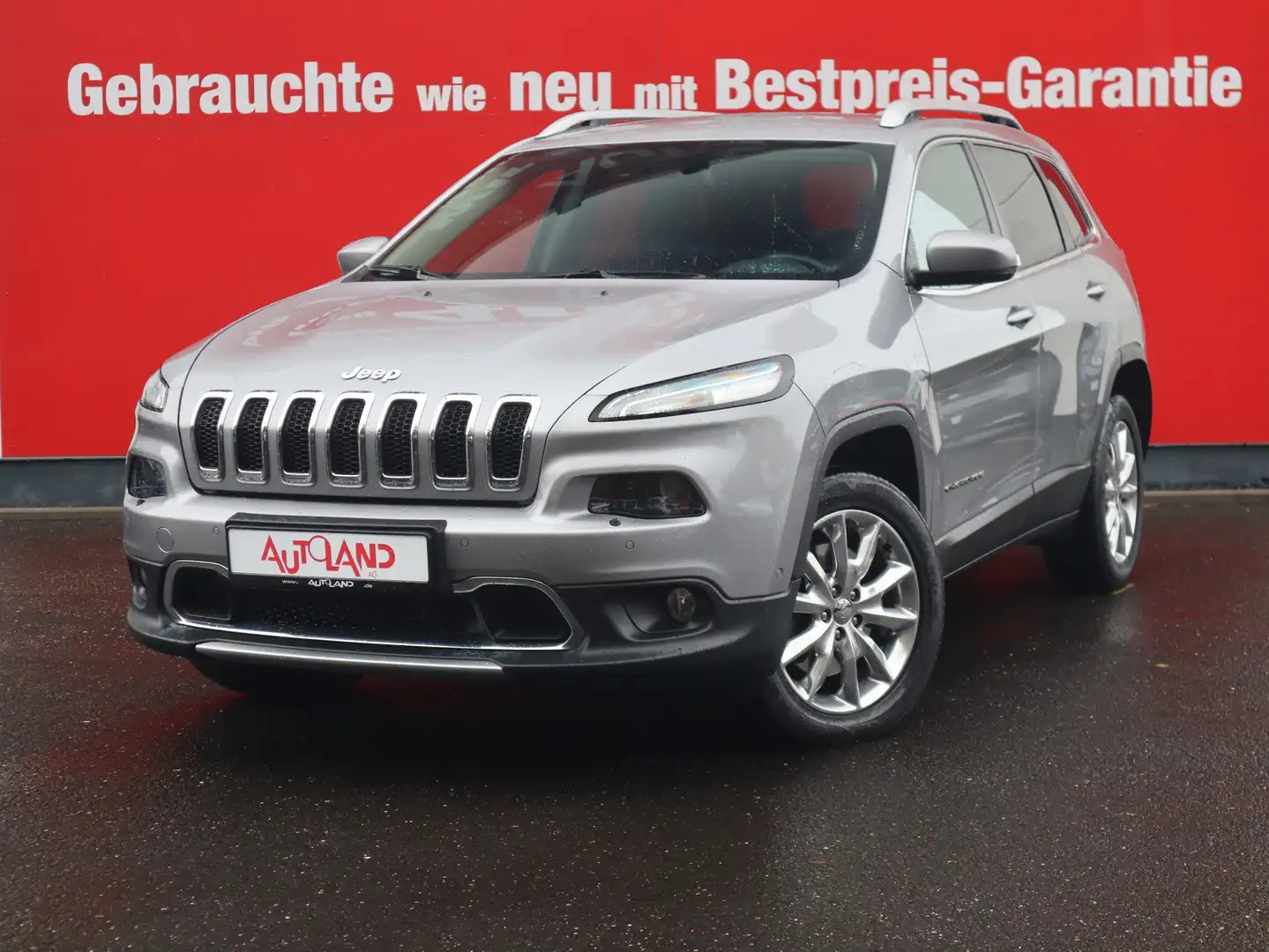 Jeep Cherokee 2.2 M-Jet Limited 4WD Navi DAB ACC AHK Silber - 2