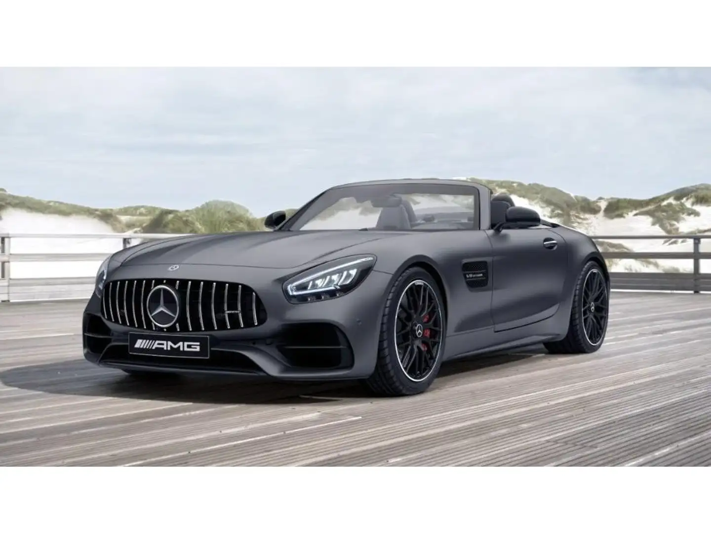 Mercedes-Benz AMG GT C Roadster DISTR Perf.Sitz/AGA Mem MAGNO Gris - 2