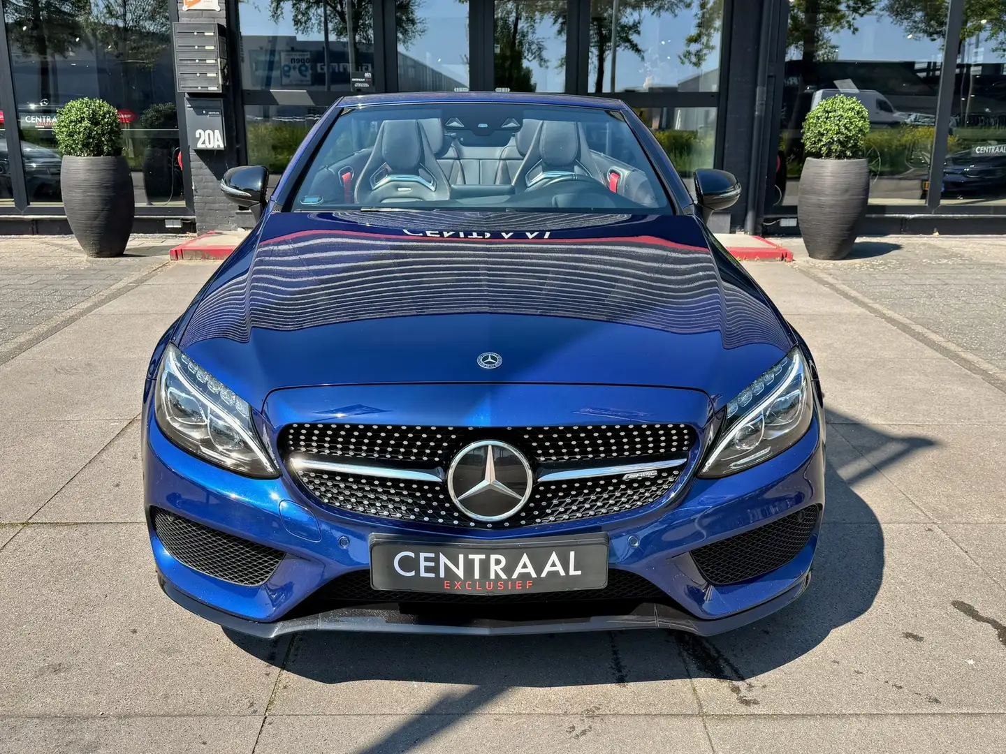 Mercedes-Benz C 43 AMG Cabrio 4MATIC 367PK|Burmester|Reacaro|Memory|Carbo Blauw - 2