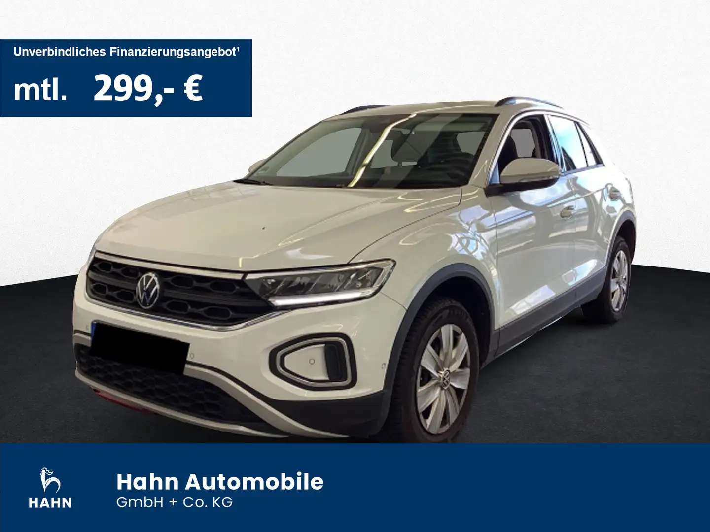 Volkswagen T-Roc 1.0TSI Move ACC Spurh LED Climatr Einparkh Weiß - 1