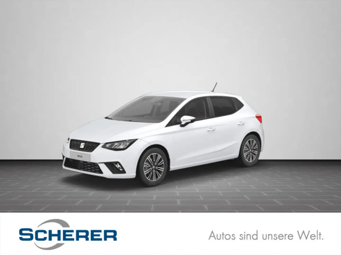 SEAT Ibiza Style 1.0 TSI LED EINPARKHILFE Weiß - 1