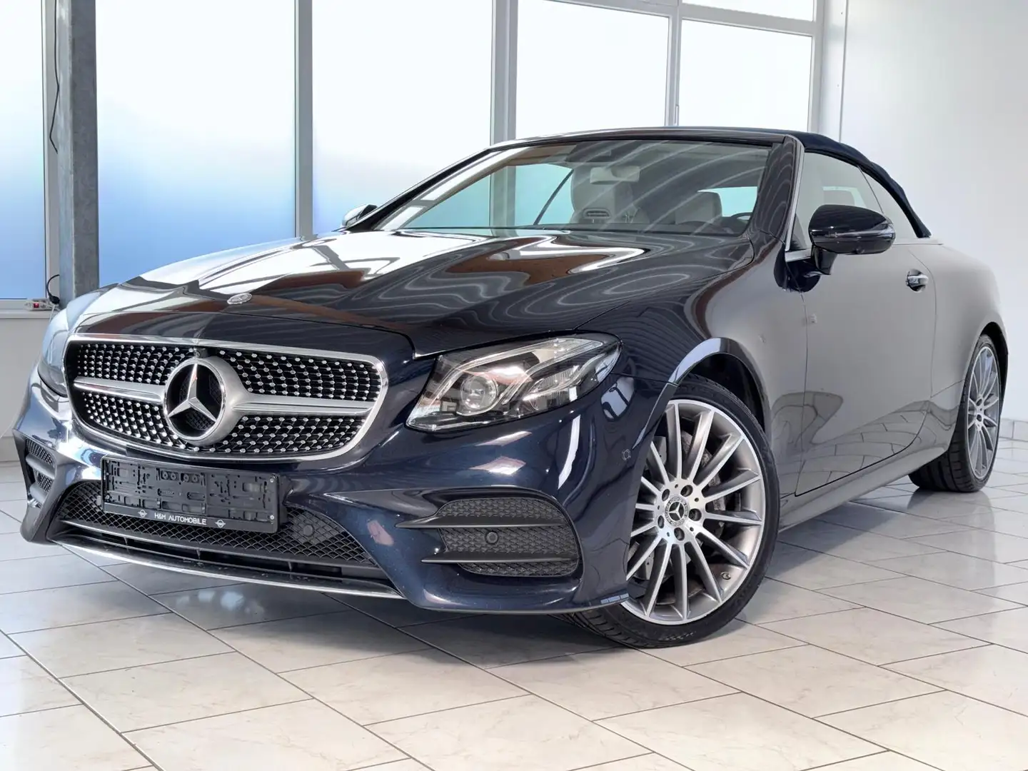 Mercedes-Benz E 400 4Matic AMG-Airscarf/Multibeam/360/CarPlay Blau - 1