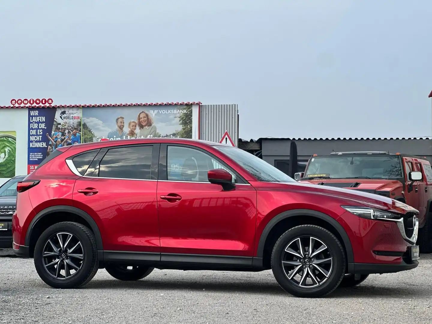 Mazda CX-5 Exclusive-Line AWD *1Besitz*Wenig KM*Finanzierung* Rot - 1