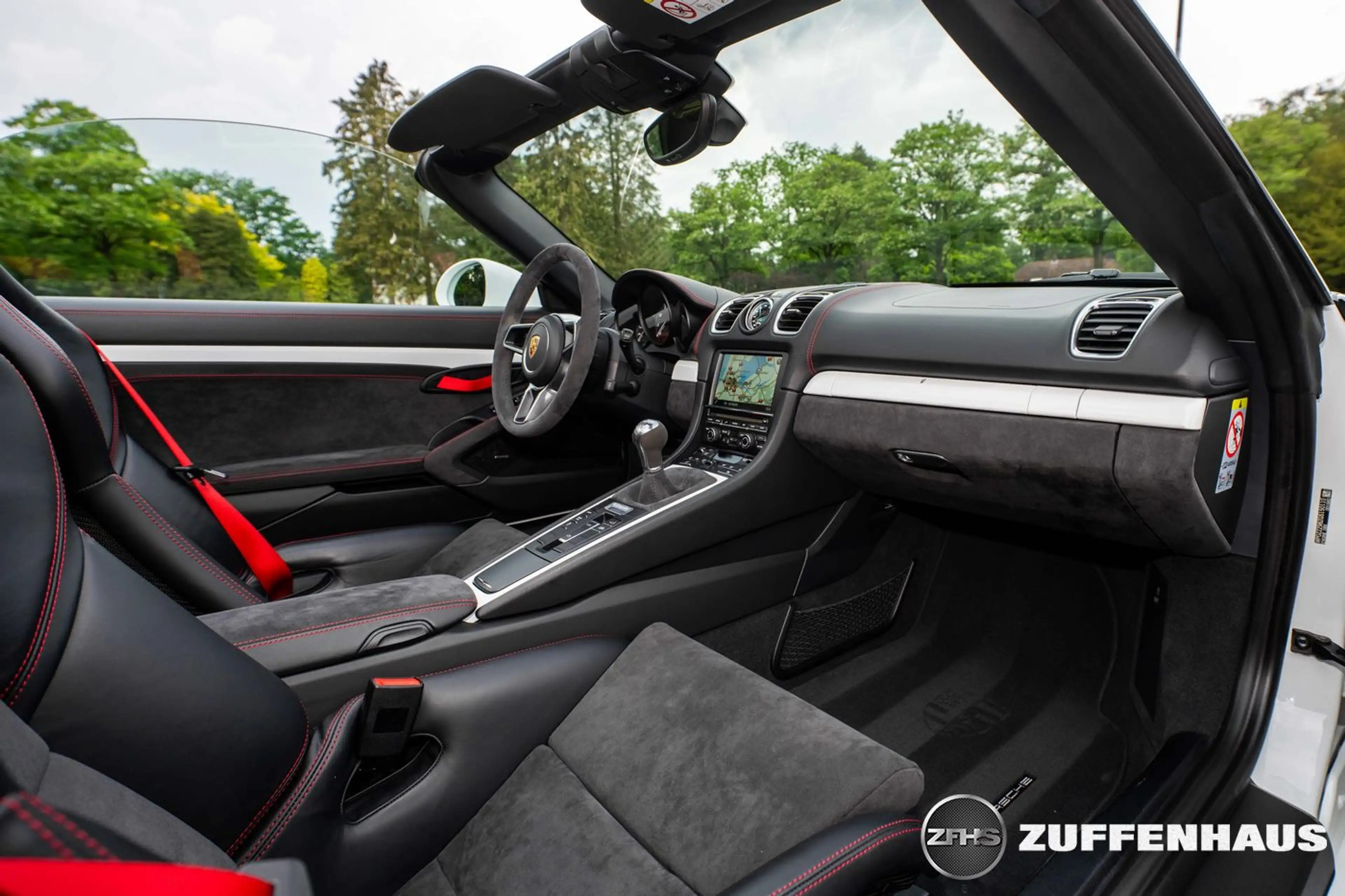 Porsche Boxster Spyder Carbon seats leder dash Bose NL auto dealer — photo 14