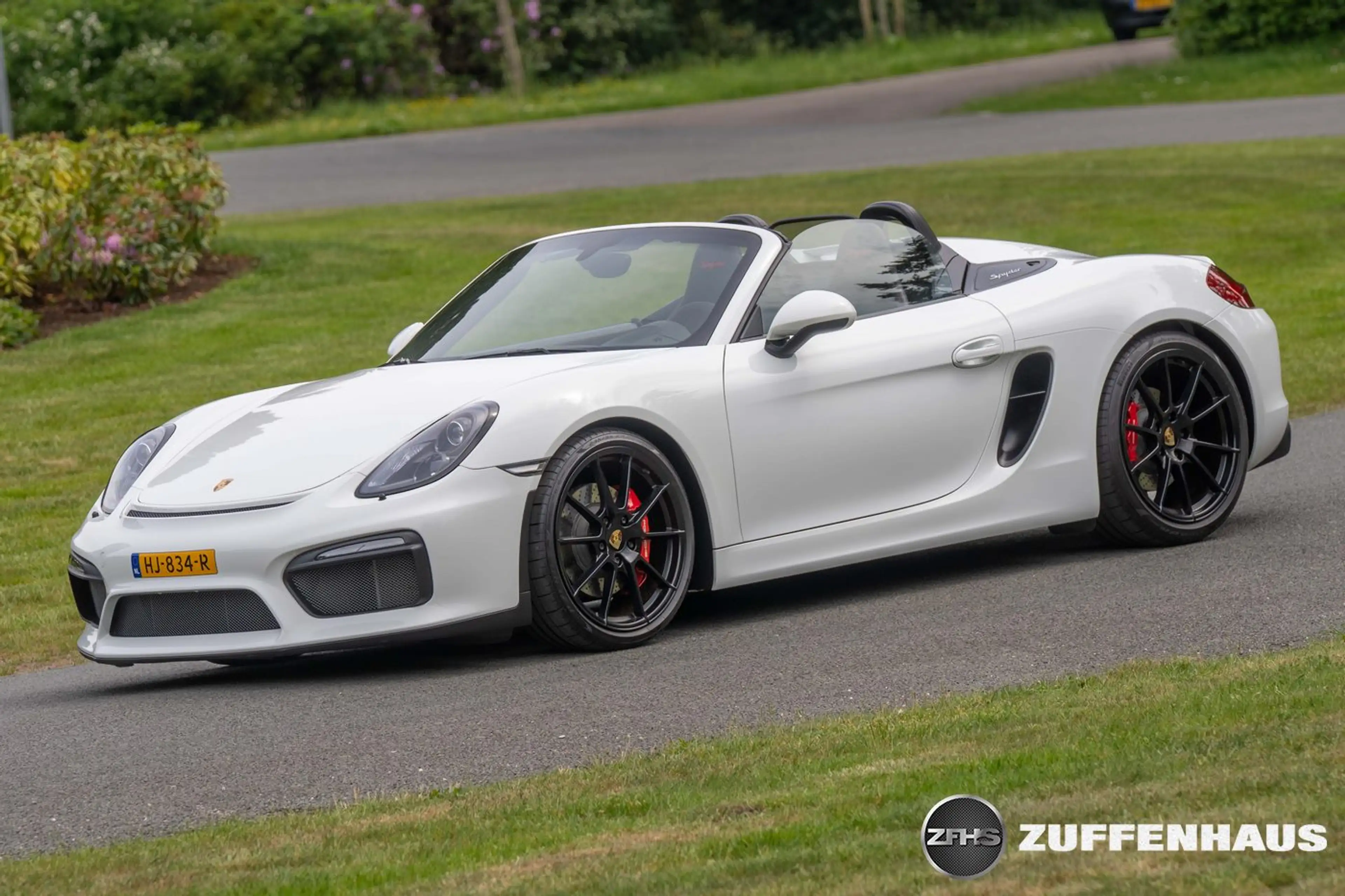 Porsche Boxster Spyder Carbon seats leder dash Bose NL auto dealer — photo 8