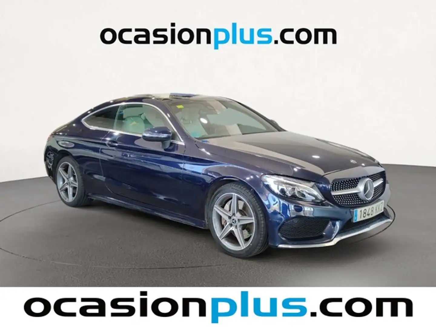 Mercedes-Benz C 300 Coupé 9G-Tronic Blauw - 2