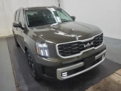 Green 2023 Kia Telluride SX AWD SUV / Crossover All-Wheel Drive 8-Speed Automatic
