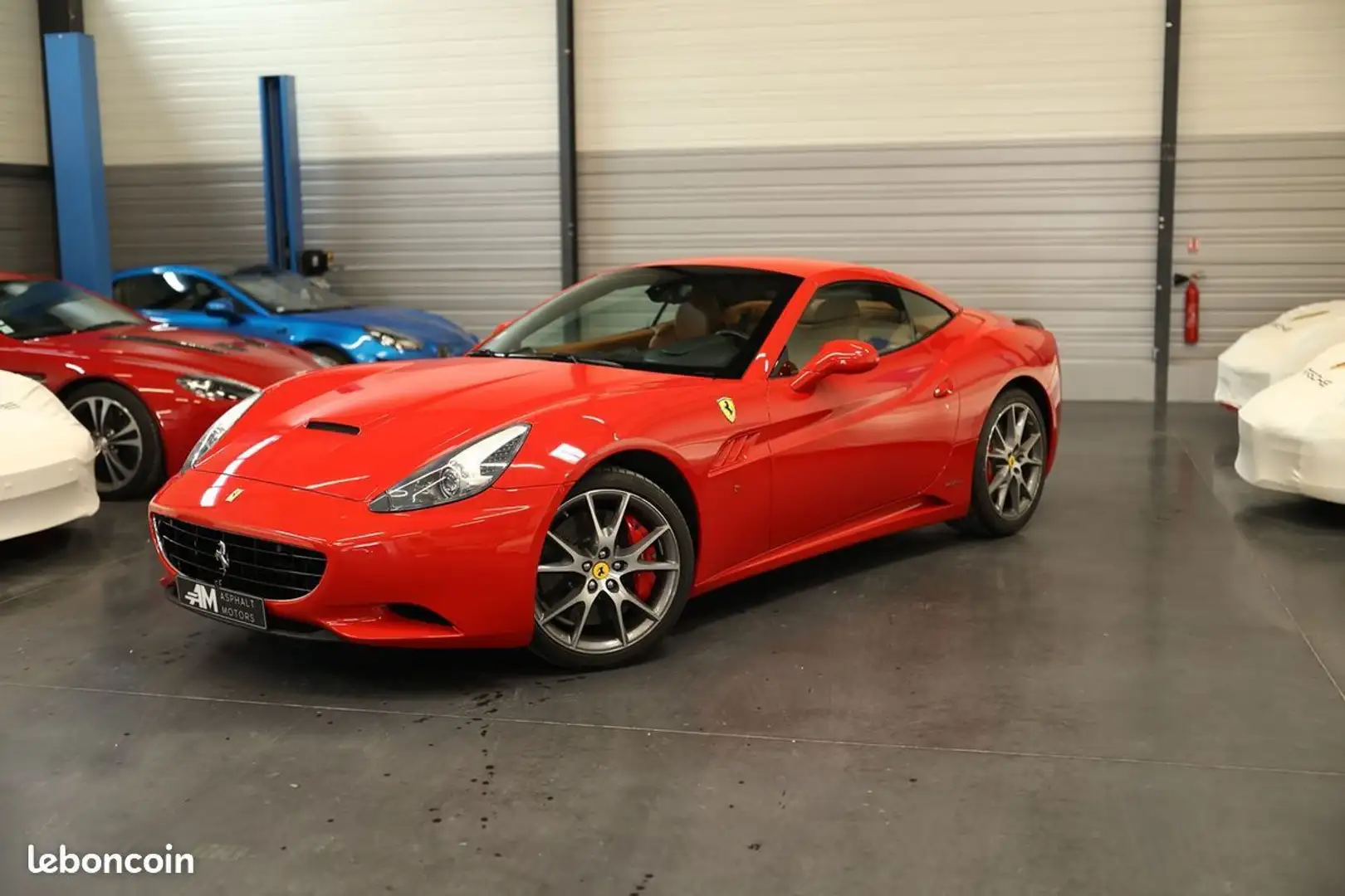 Ferrari California 30 490cv Rosso Corsa Entretien ASPHALT MOTORS COLL Piros - 2