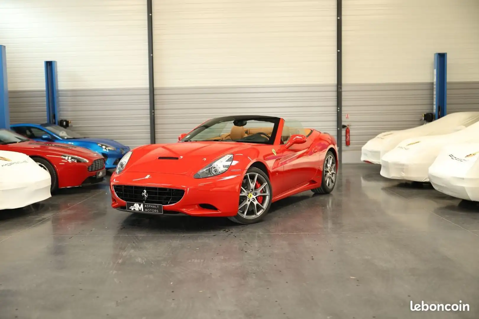 Ferrari California 30 490cv Rosso Corsa Entretien ASPHALT MOTORS COLL Piros - 1
