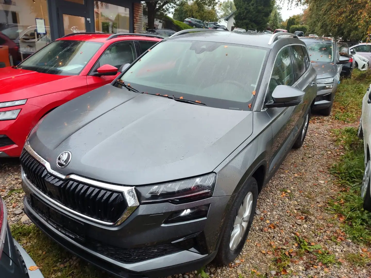 Skoda Karoq Selection 1,5 TSI NAVI LED LADEBODEN Grau - 1