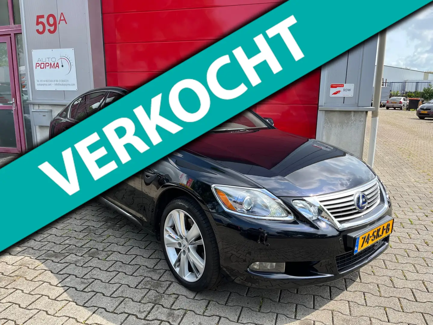 Lexus GS 450h 297pk Business Tech Automaat / Lederen bekleding / Nero - 1