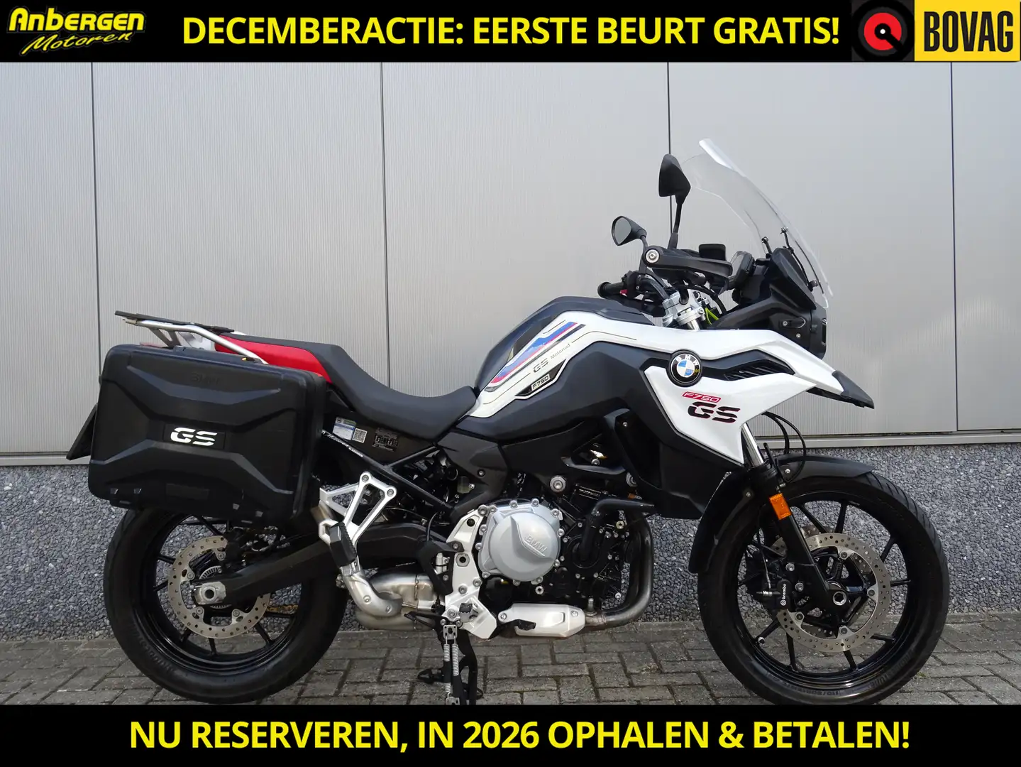 BMW F 750 GS ABS VERLAAGD Wit - 1