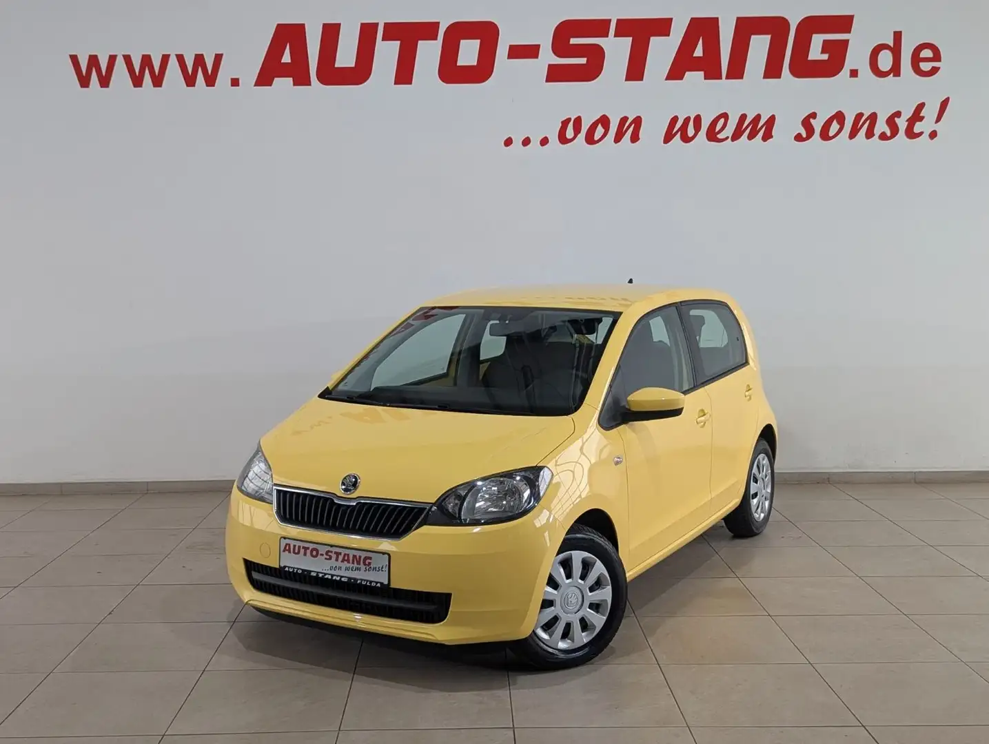 Skoda Citigo **1.HAND+KLIMA+TAGFAHRLICHT** Gelb - 2