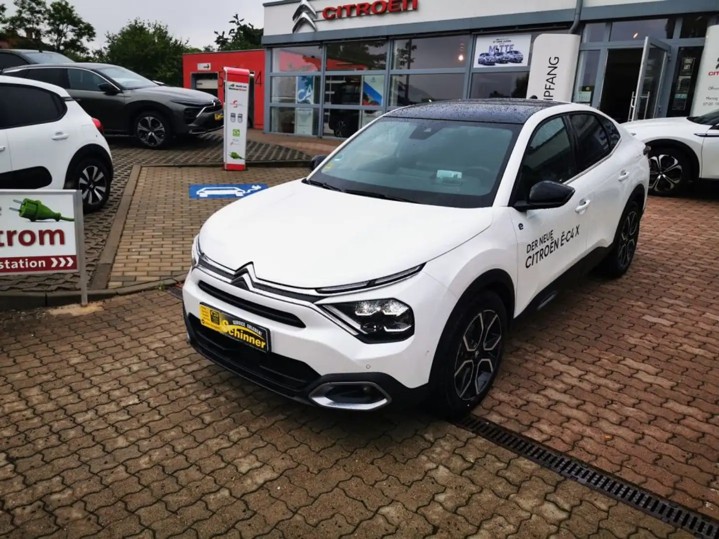 Citroen E-C4 Electric SHINE Blanc - 1