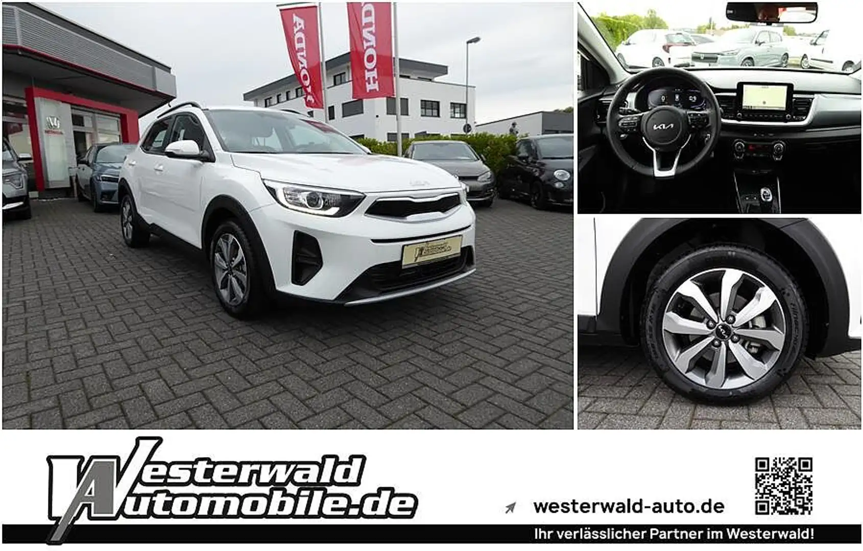 Kia Stonic 1.0 T-GDI 100 OPF Vision Bianco - 2