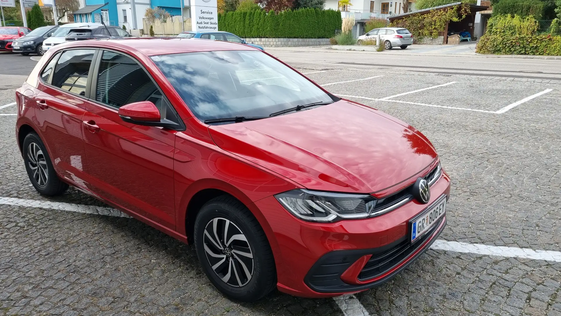 Volkswagen Polo 1,0 Austria Rot - 1