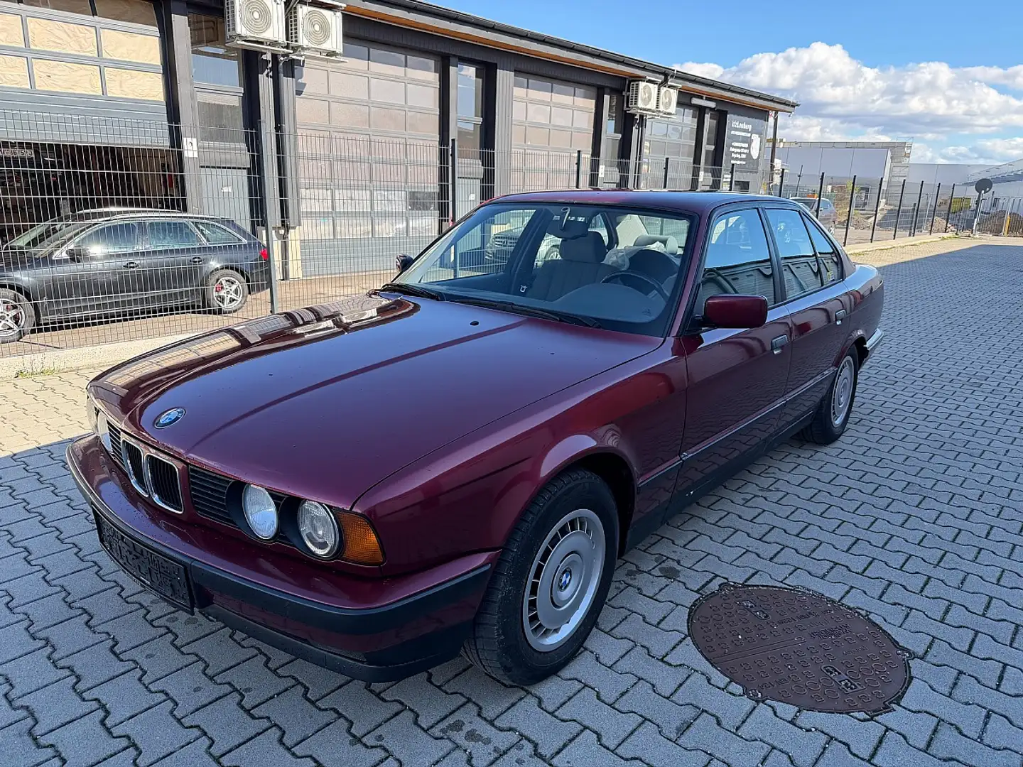 BMW 525 d tds  tempomat Klima elektrische fensterheber Rot - 1