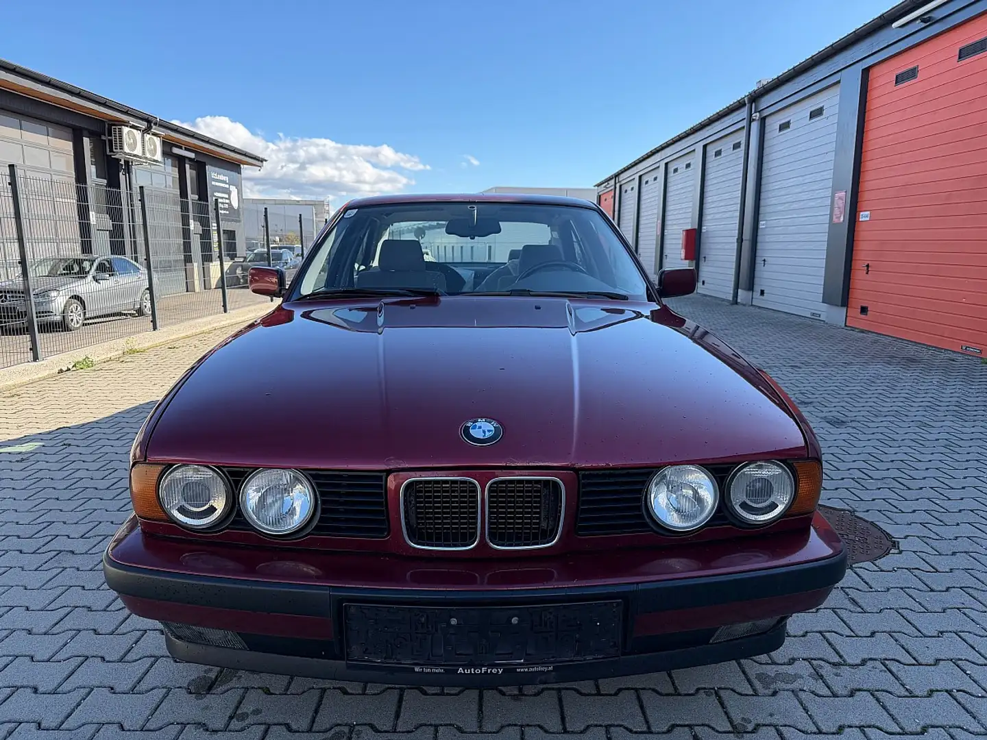 BMW 525 d tds  tempomat Klima elektrische fensterheber Rot - 2