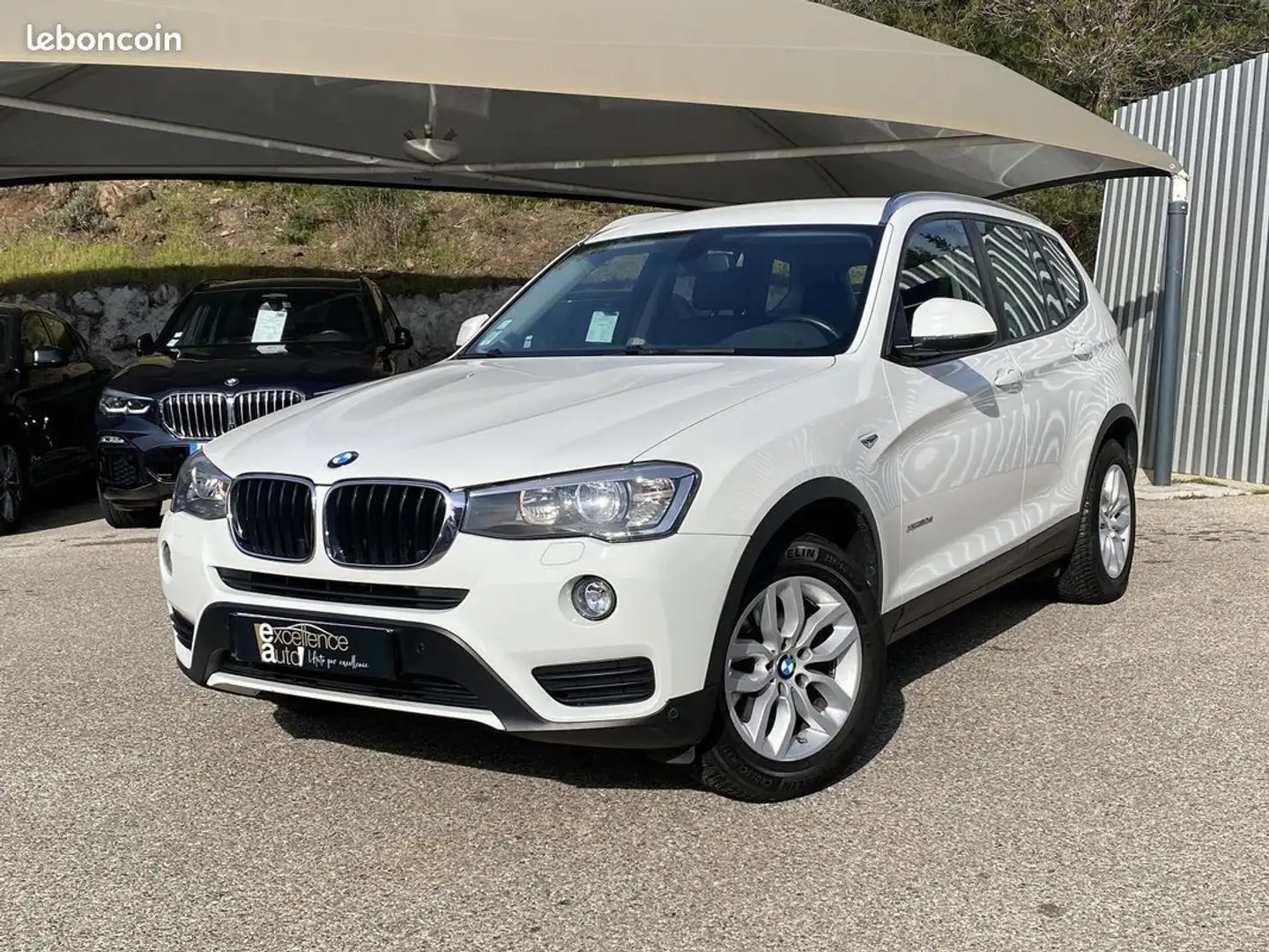 BMW X3 (F25) XDRIVE20D 190CH BUSINESS Blanc - 2