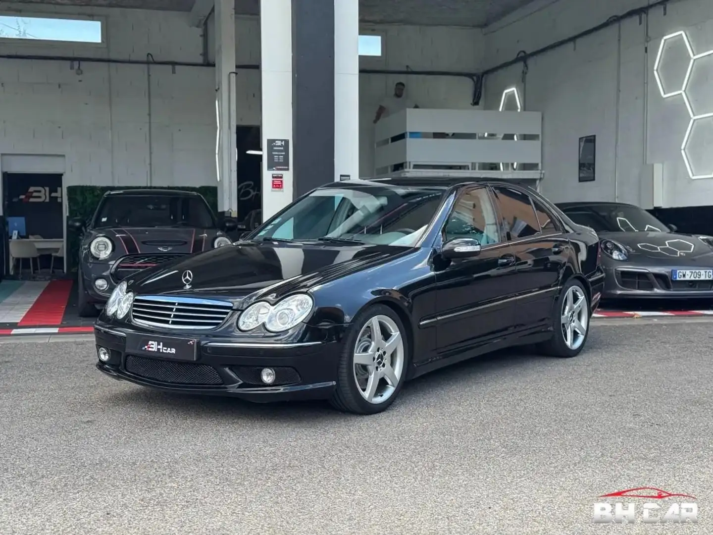 Mercedes-Benz C 55 AMG 55 AMG W203 5.4L 365cv BVA / FRANCAISE / FULL ENTR Negru - 1
