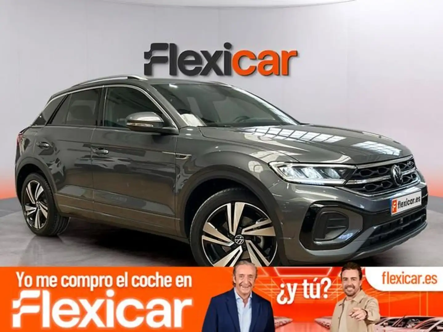 Volkswagen T-Roc 1.5 TSI R-Line kW DSG7 110KW Gris - 1