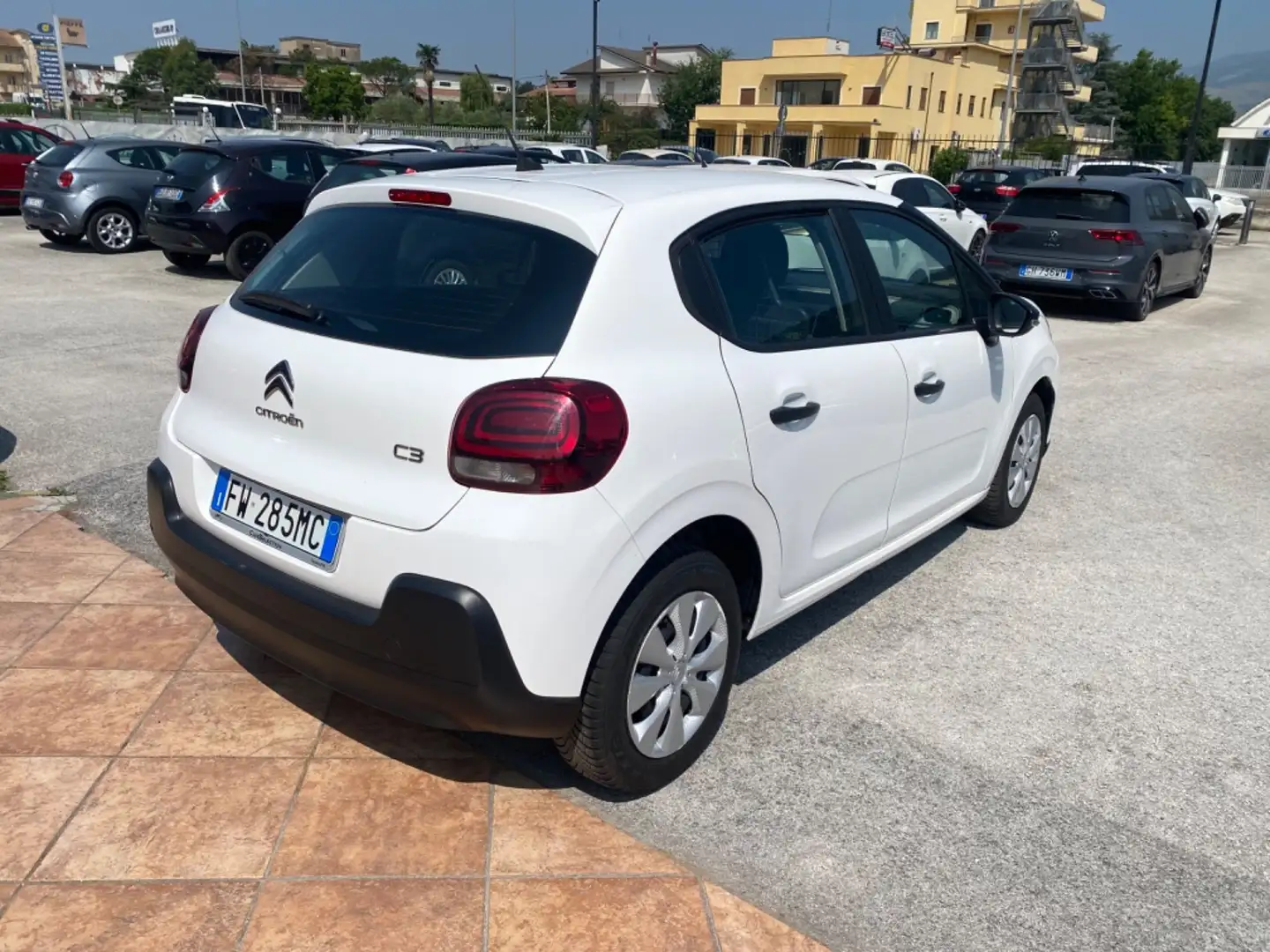 Citroen C3 1.5 bluehdi Van Live s&s Bianco - 2