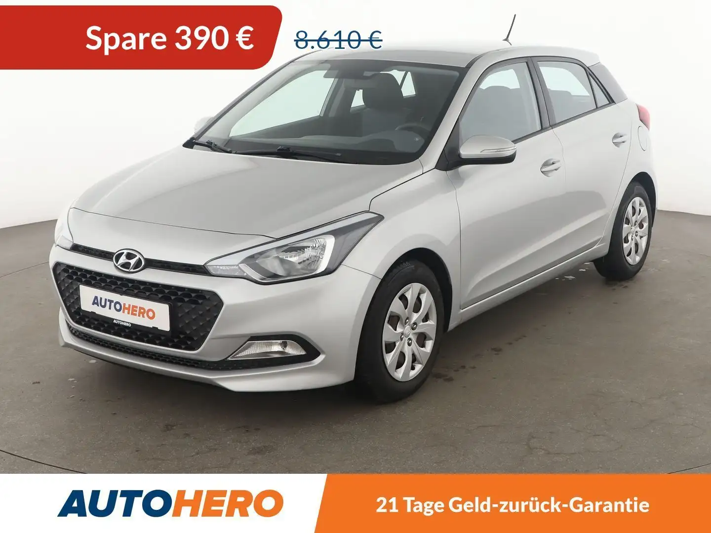 Hyundai i20 1.2 Go*KLIMA*GARANTIE* Gris - 1