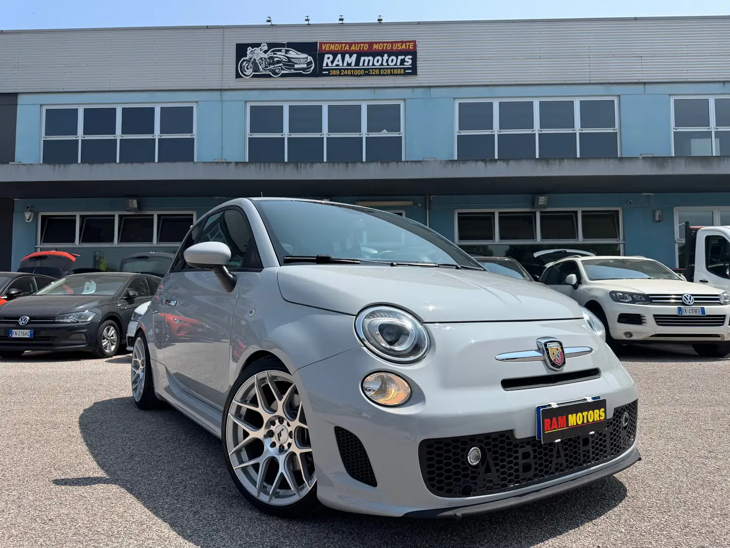 Abarth 500 500 1.4 16v t. t-jet Custom 135cv E6 Grigio - 1