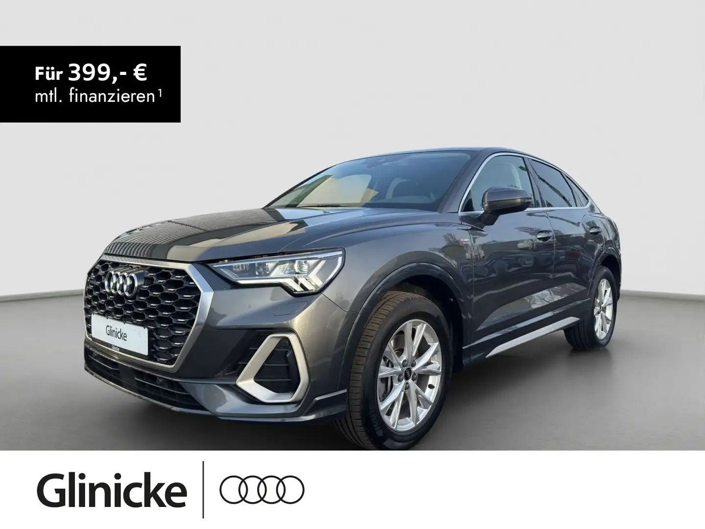 Audi Q3 40 TFSI quattro S-tronic S line Mat Grau - 1