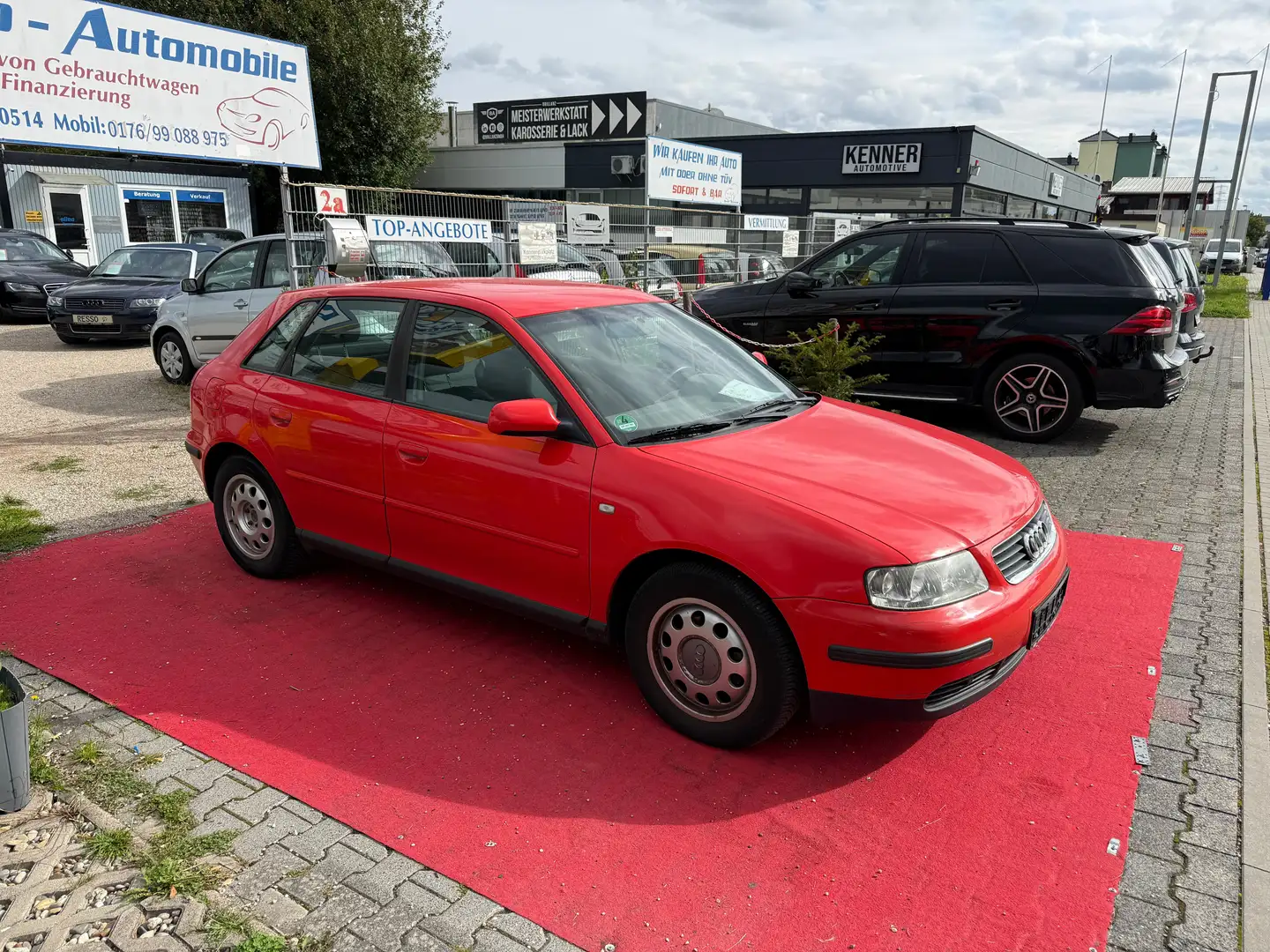 Audi A3 A3 1.6 Attraction *1-HAND*KLIMATRONIC*PDC*EU-4* Rot - 2