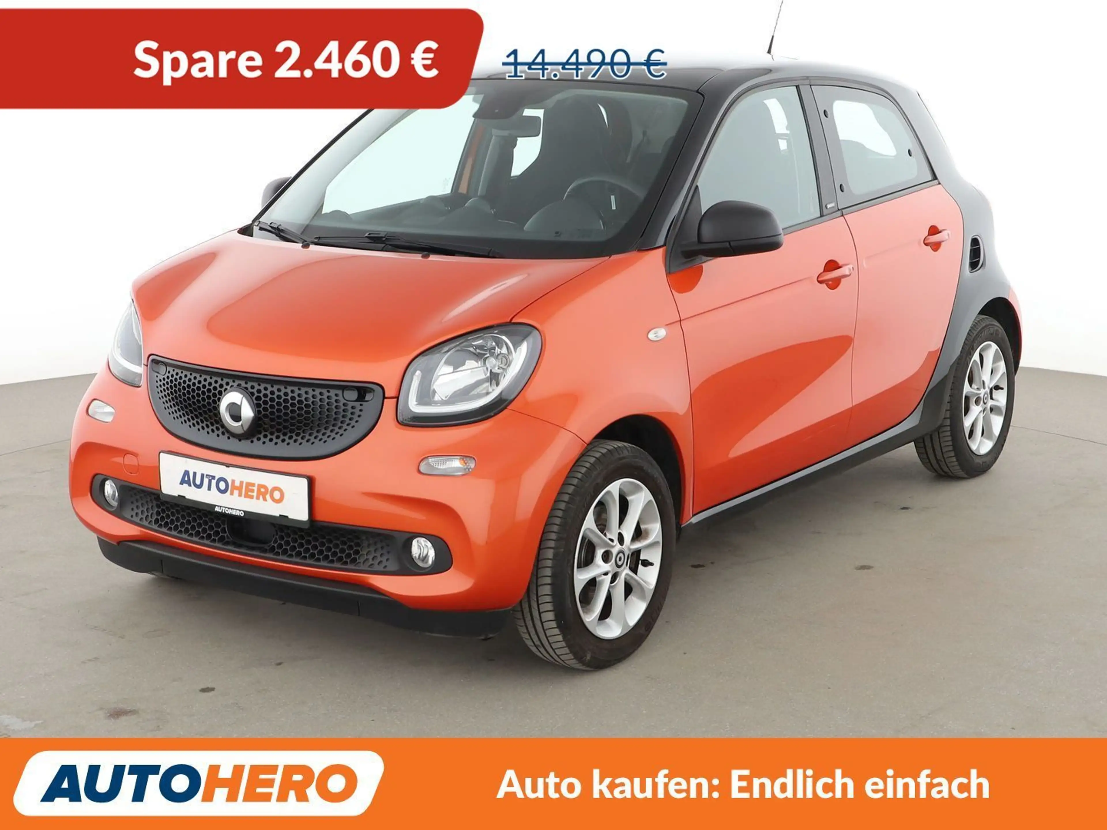 smart forFour 0.9 Turbo passion Aut.*NAVI*PDC*SHZ*TEMPO*ALU*