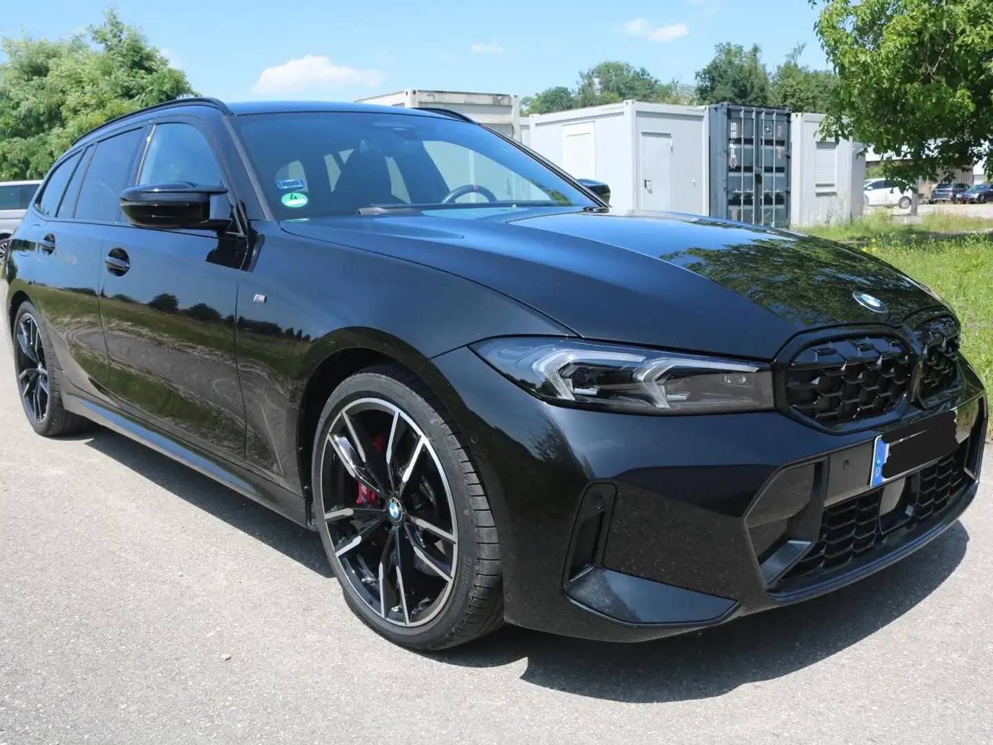 BMW 340 M340d Touring xDrive/Standh./HUD/LED/AHK/Leder Nero - 2