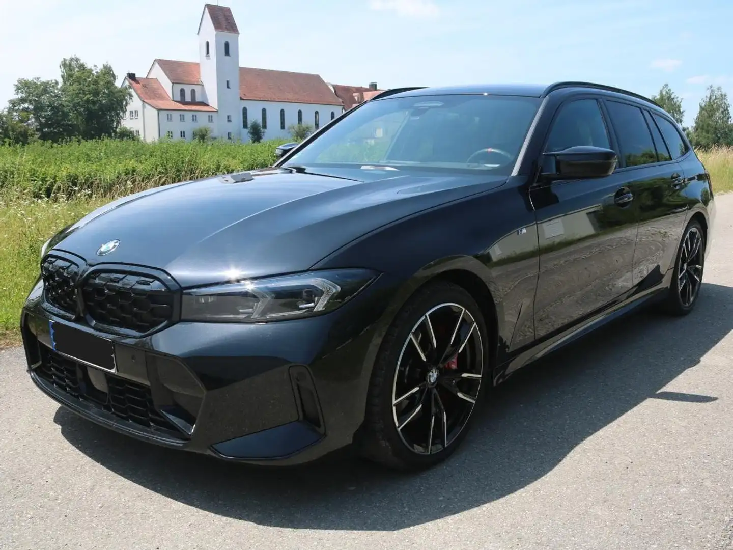 BMW 340 M340d Touring xDrive/Standh./HUD/LED/AHK/Leder Nero - 1