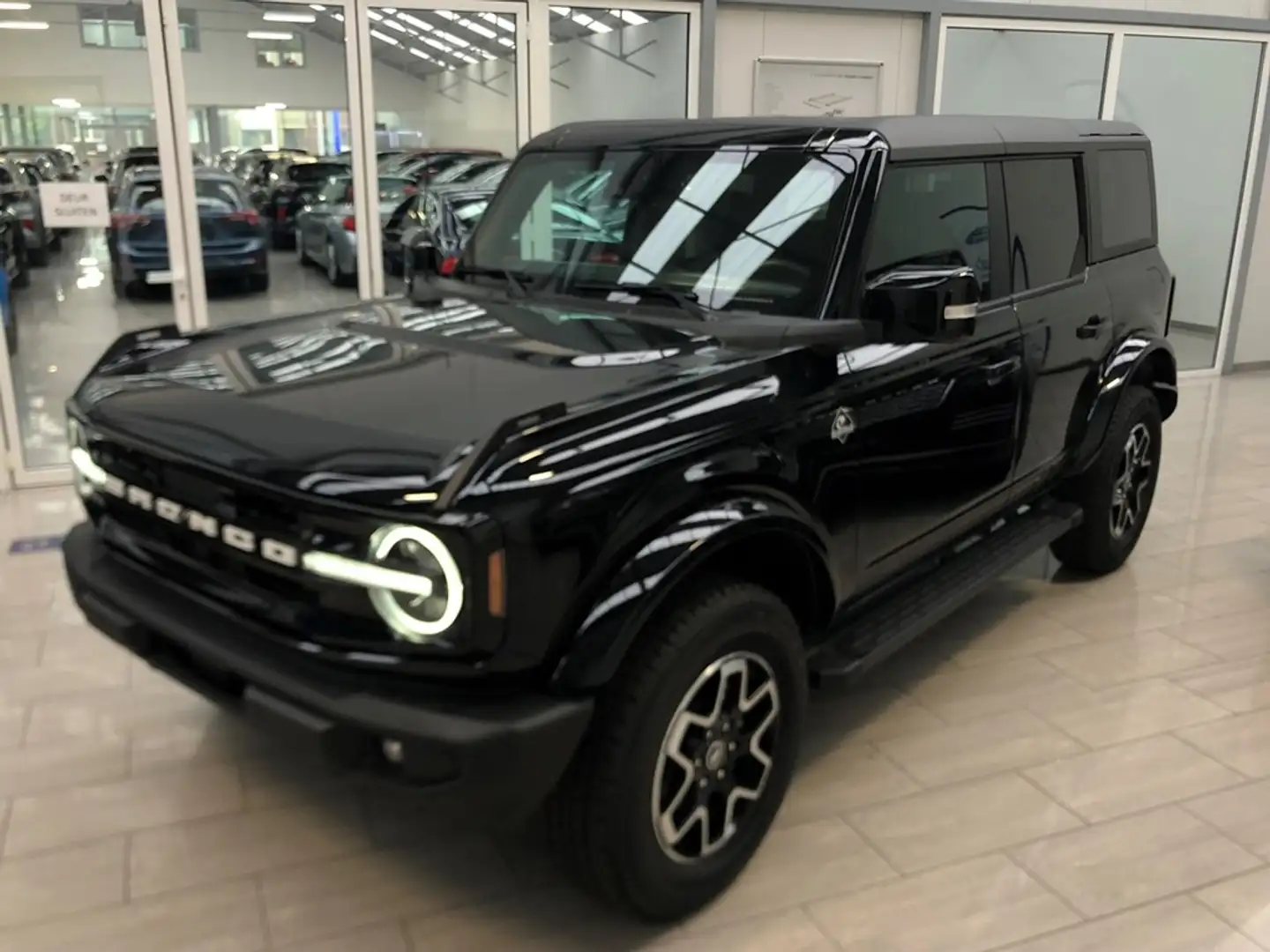 Ford Bronco OUTER BANKS 2.7 ECOBOOST LICHTE VRACHT / UIT STOCK Siyah - 1