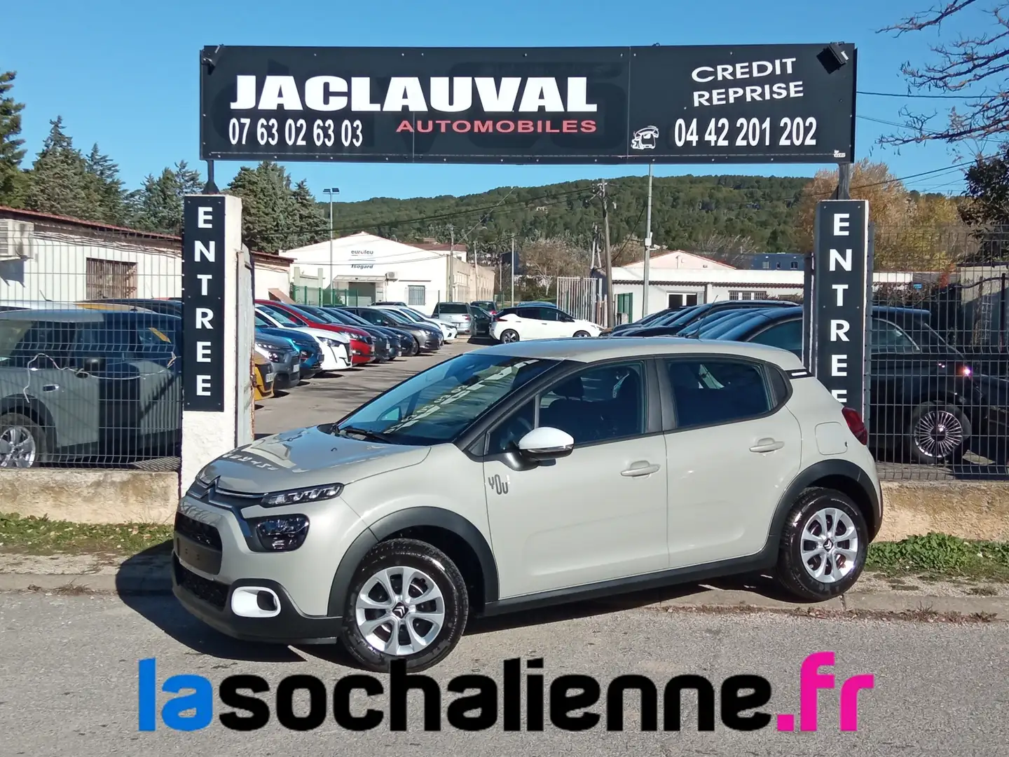 Citroen C3 PureTech 83 ch BVM5 You Beige - 1