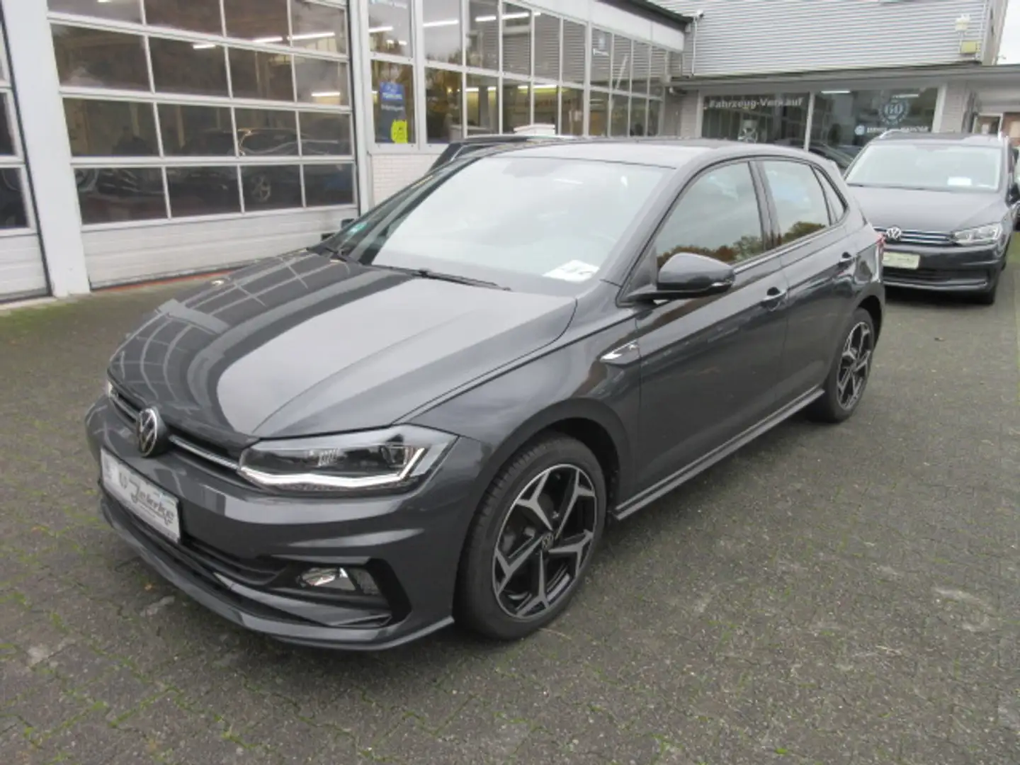 Volkswagen Polo Highline 1.0 TSI R-Line NAVI ALU LED ACC CLIMATRONIC APS SITZHEIZUNG Grau - 1